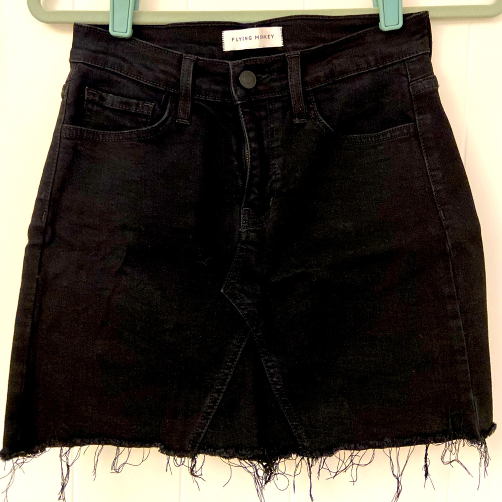 Flying Monkey denim Jean skirt